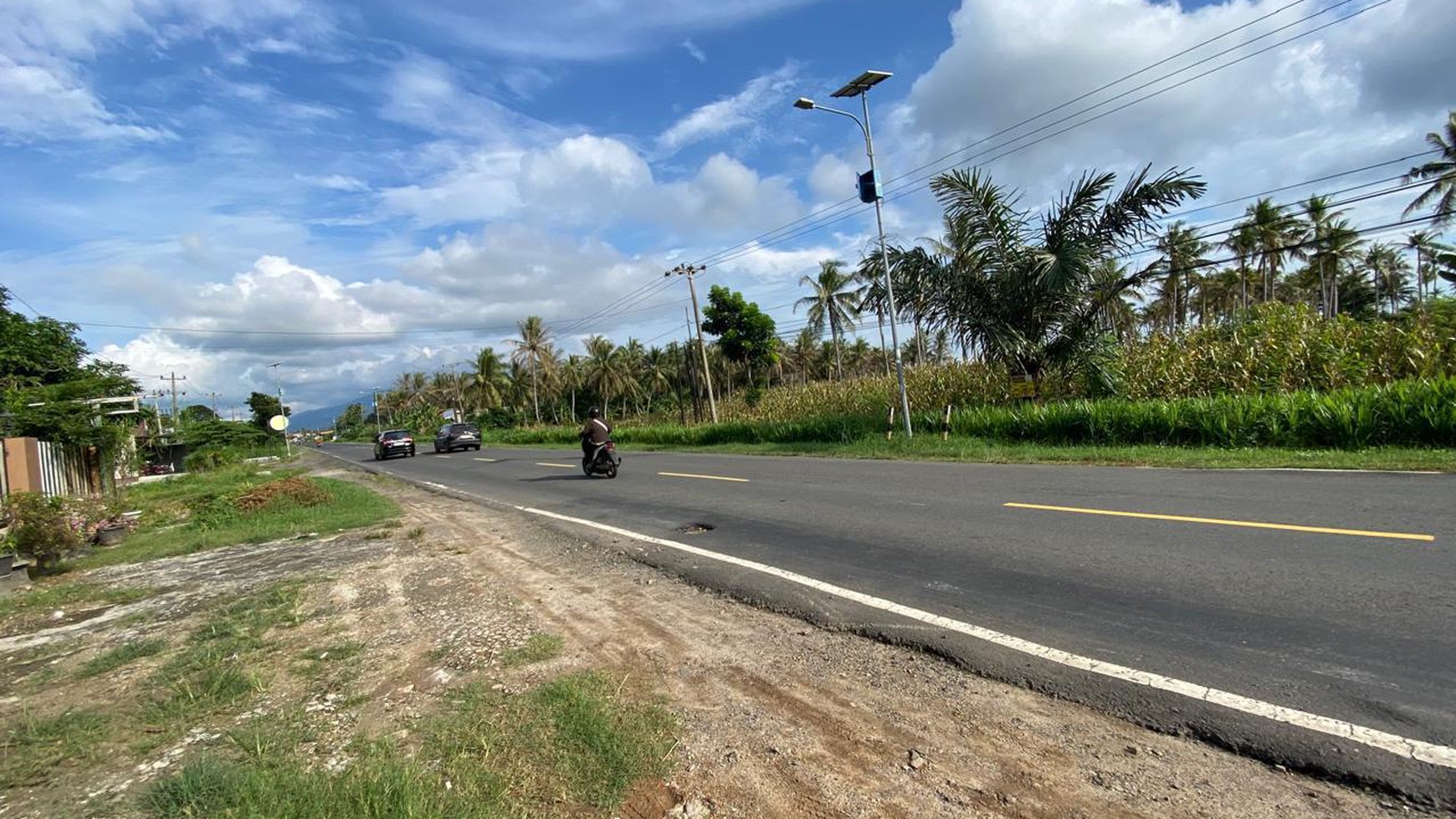 DIJUAL TANAH DILOKASI STRATEGIS TEPI JALAN LINTAS SUMATRA KALIANDA KOTA