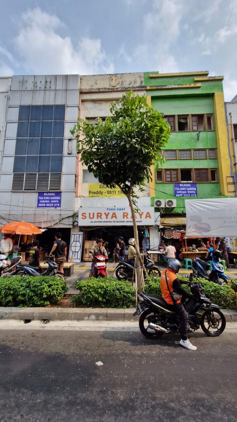 Ruko Gandeng Tiga Siap Pakai di Pancoran Glodok Jakbar