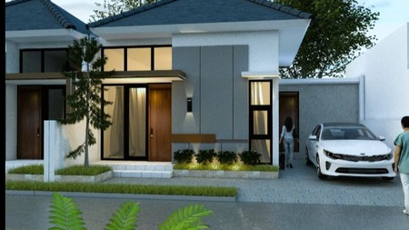 Rumah Kavling Minimalis Modern Lokasi Dekat Puskesmas Minggir Sleman 