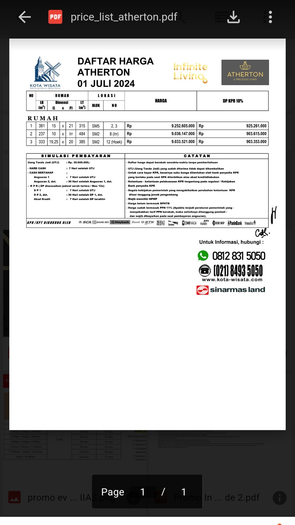 Promo  2024 Atherthon Kota Wisata Cibubur 