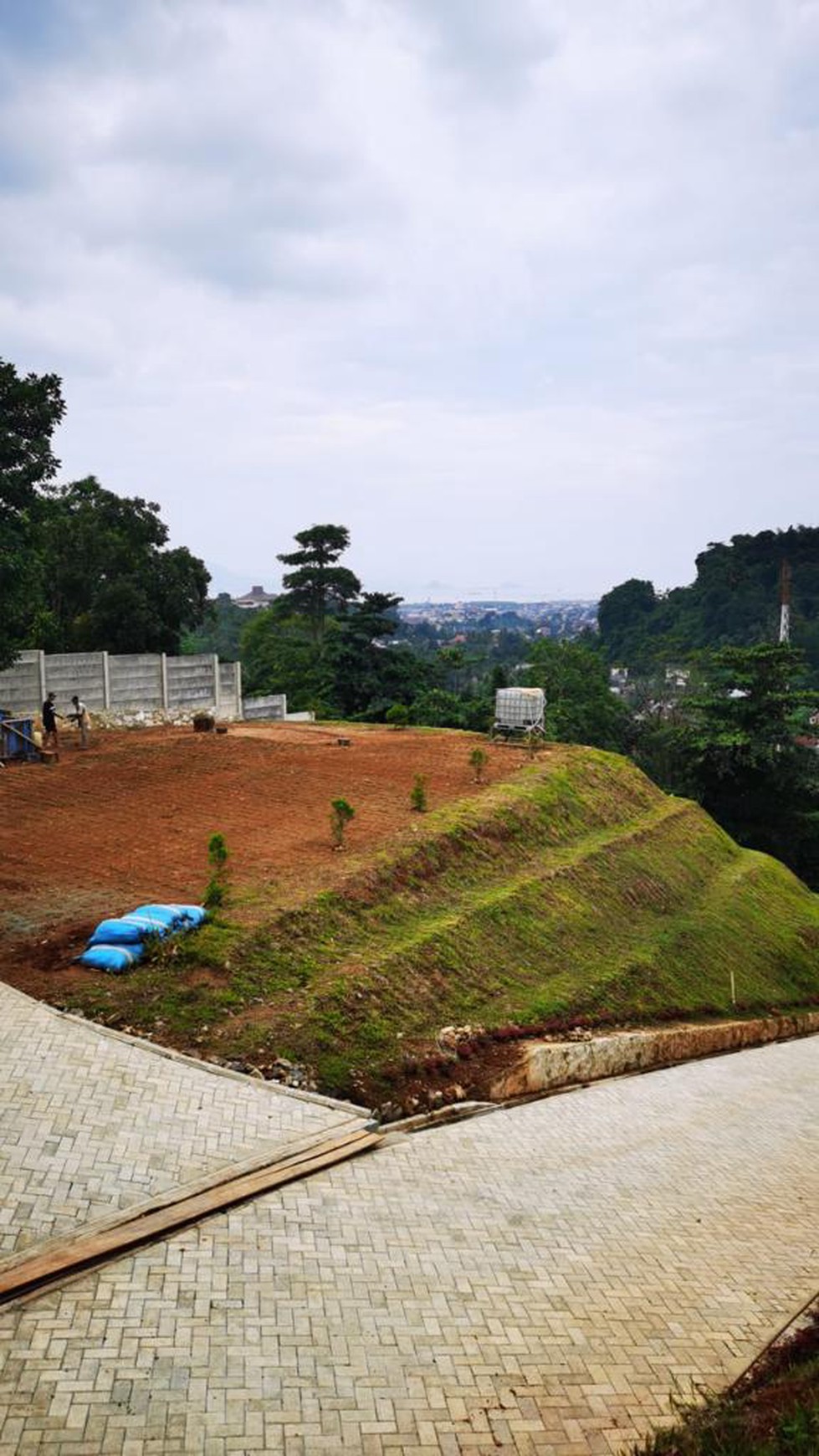 Tanah view pegunungan di sumur putri teluk betung