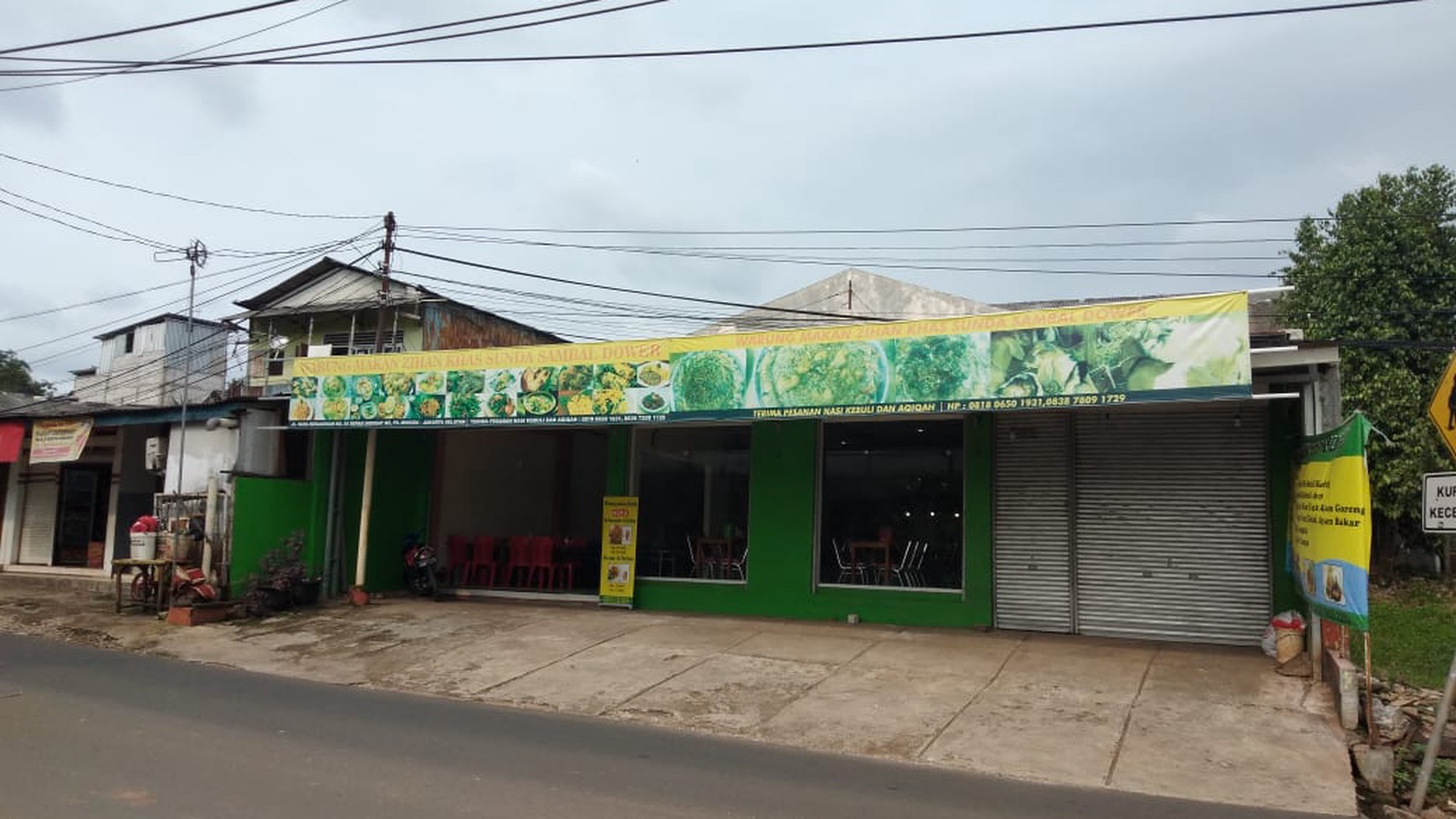 Rumah komercial  di  pinggir jalan  kebagusan raya