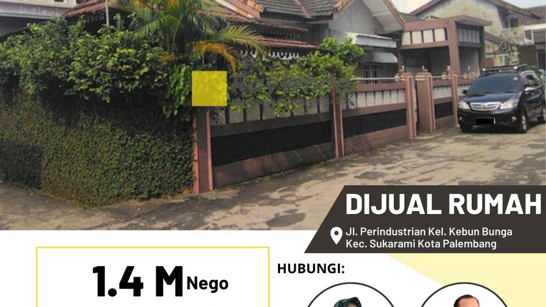 Dijual Cepat Rumah di Jl Perindustrian 1 Kota Palembang