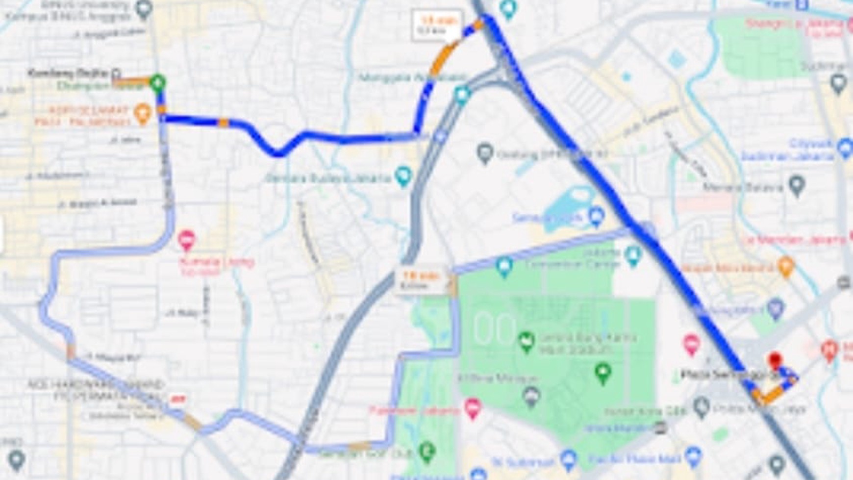 Rumah Hitung Tanah Area Cipete