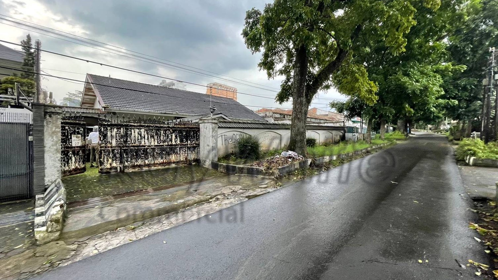 Rumah Vintage Hitung Tanah Hegarmanah Bandung Luas 1300m Perumahan Elit