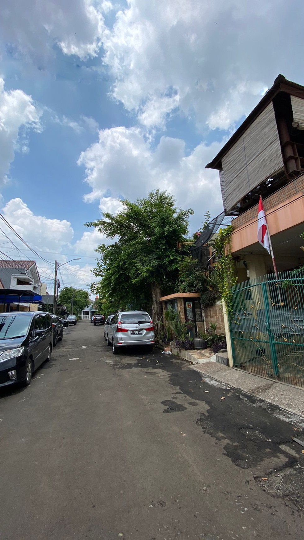 Rumah di Sektor 9 Bintaro harga 1M an cck untuk invest