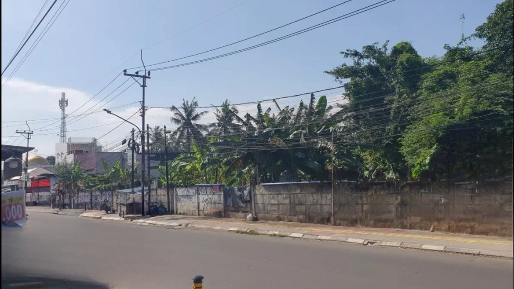 Dijual Tanah Kavling pinggir jalan Luas Ceger Pondok Aren 