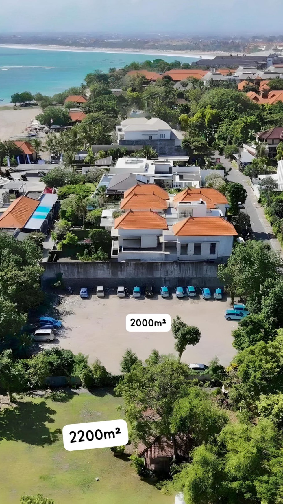 Kavling 2000 m2 SHM Di Pantai Jerman Kuta Bali