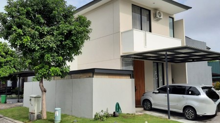 Dijual Rumah Graha Natura Surabaya SEMI Furnished dekat GWalk Citraland , Pakuwon Mall, PTC, Supermall