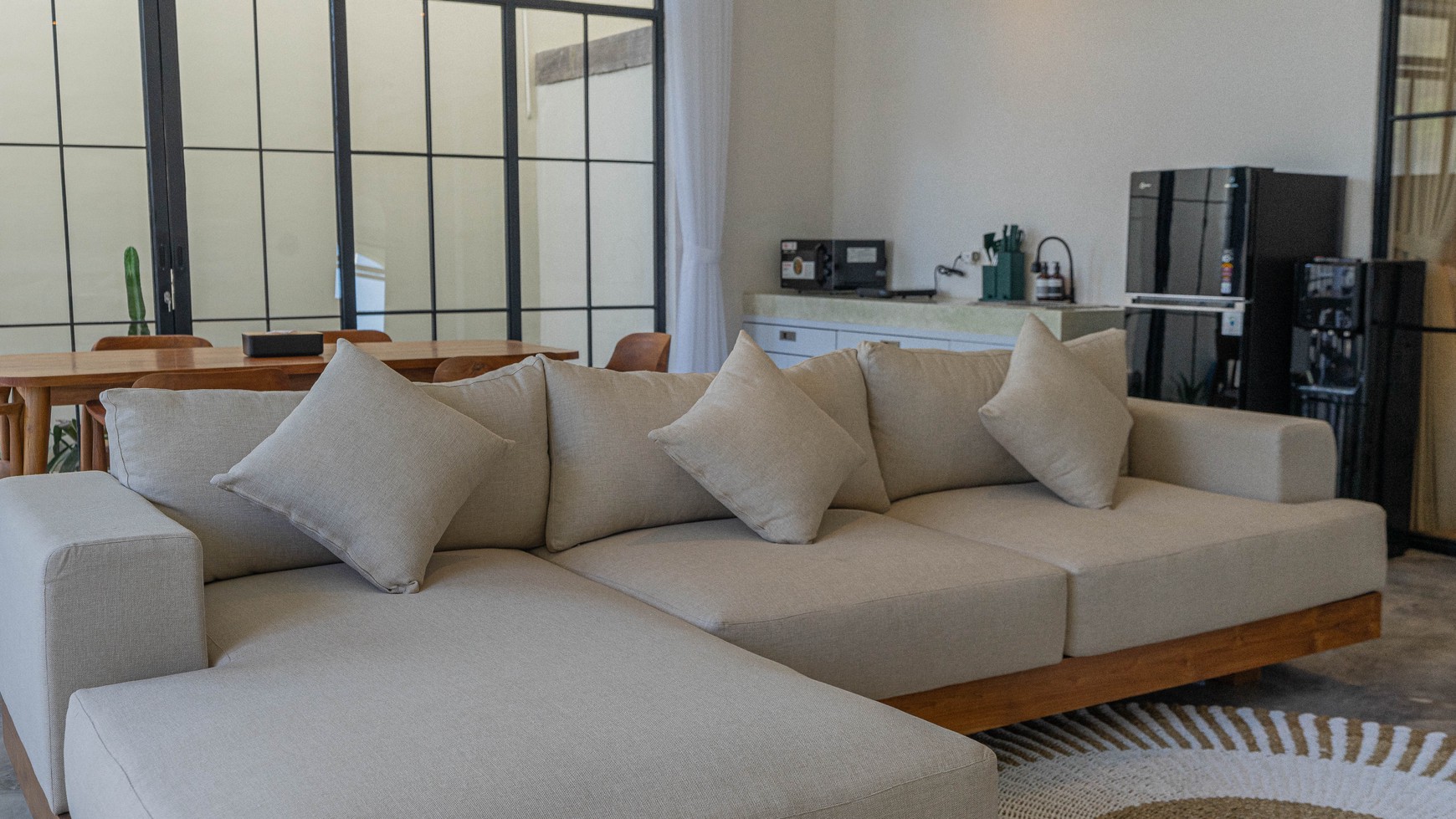 For Annual / Monthly Rental - Brand new modern villa  3 bedrooms walking distance to  the beach in the heart of Canggu