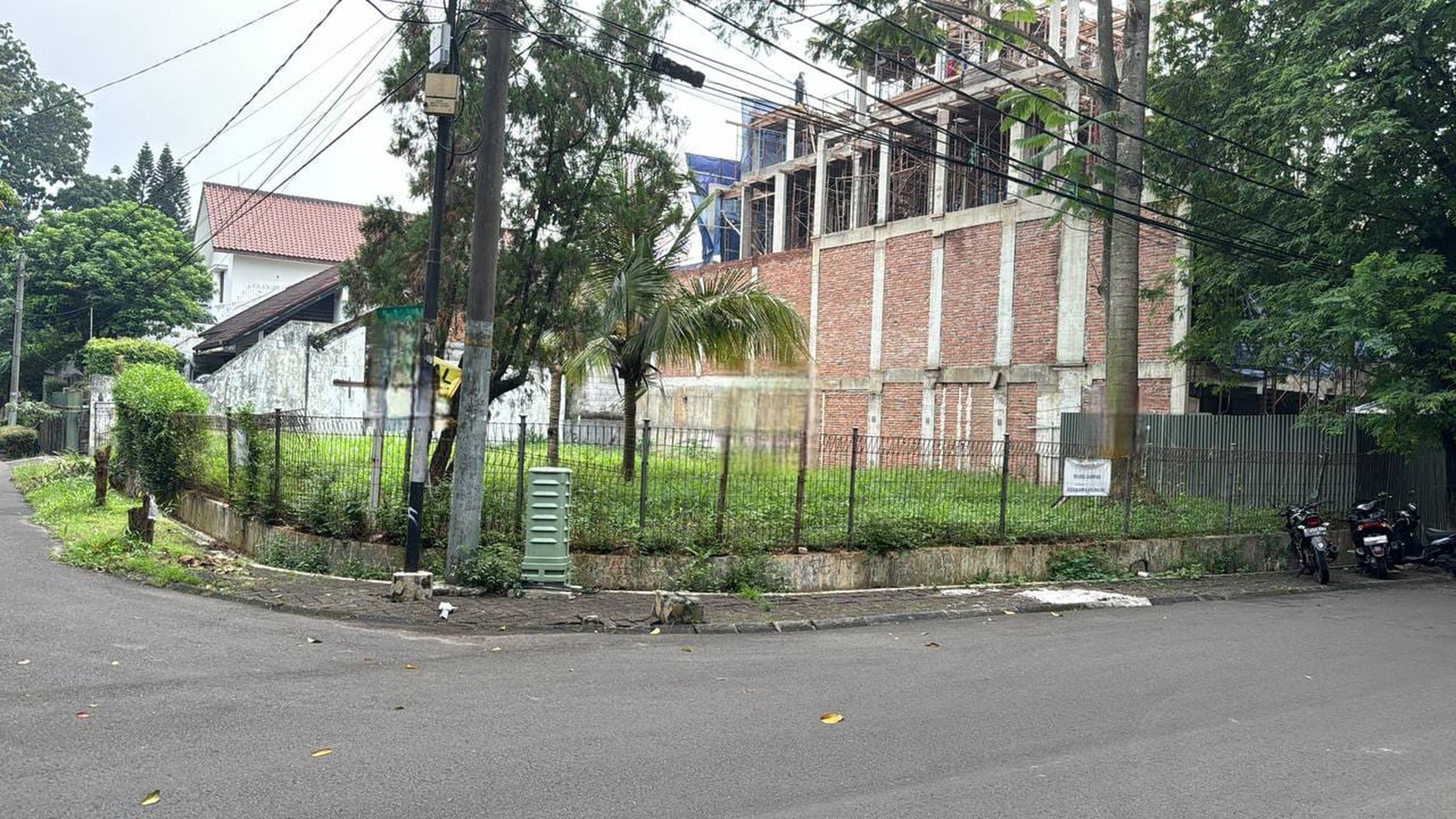 Bintaro jaya tanah luas 426 hoek dalam komplek jalan lebar