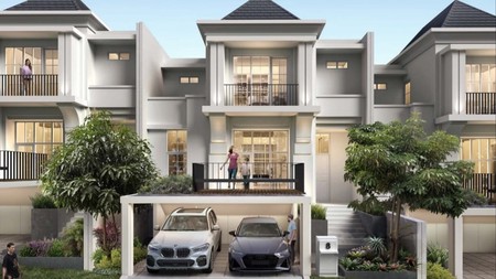 Rumah baru 3 lantai di Cluster Agathis Golf Residence, Summarecon Bogor.