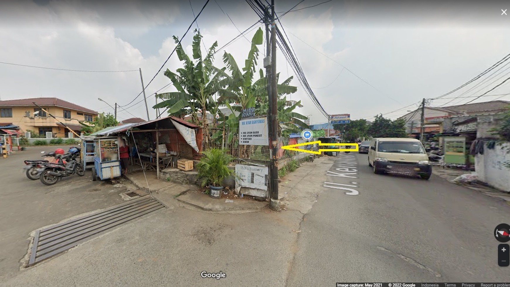 Dijual Tanah Komersial di Jl. Kenaiban, Pabuaran, Karawaci, Tangerang