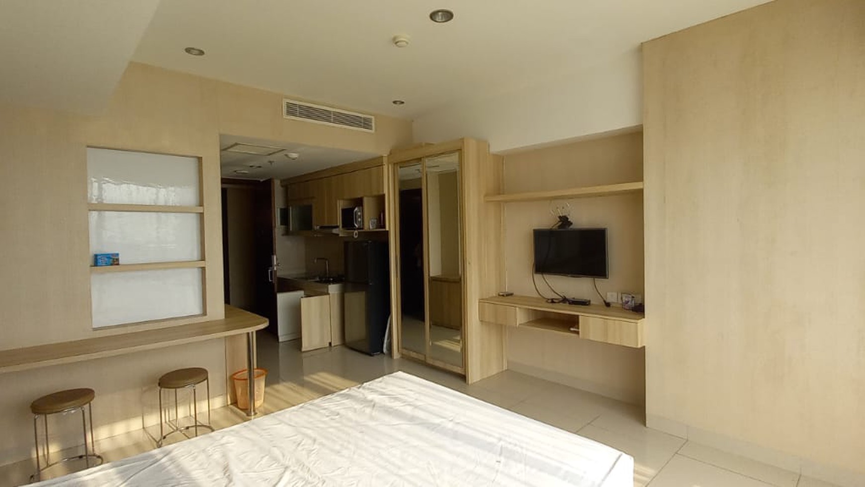 Disewakan Apartemen U Residence Tower 3 type studio full furnish