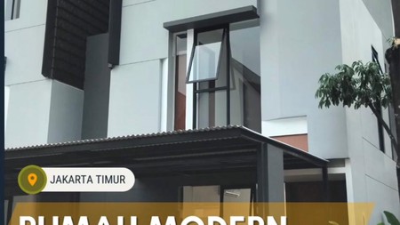 Dijual  Modern Brand New House Dekat TMII Halim