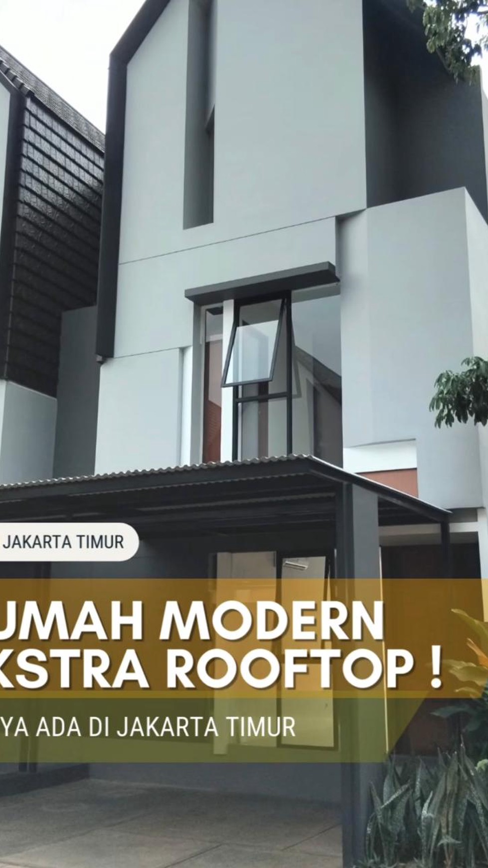 Dijual  Modern Brand New House Dekat TMII Halim