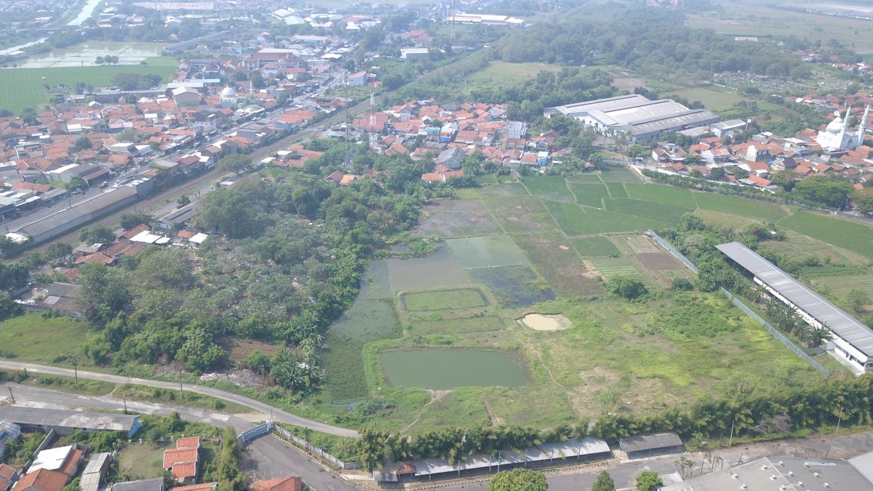 Tanah Warung Bambu, Karawang Timur, Luas 6 Ha