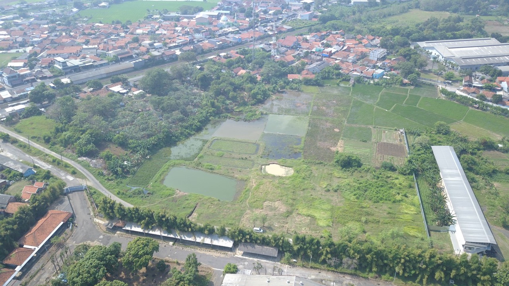 Tanah Warung Bambu, Karawang Timur, Luas 6 Ha