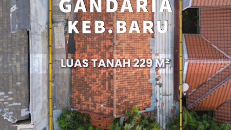 Rumah Hitung Tanah Lokasi Strategis Area Gandaria 