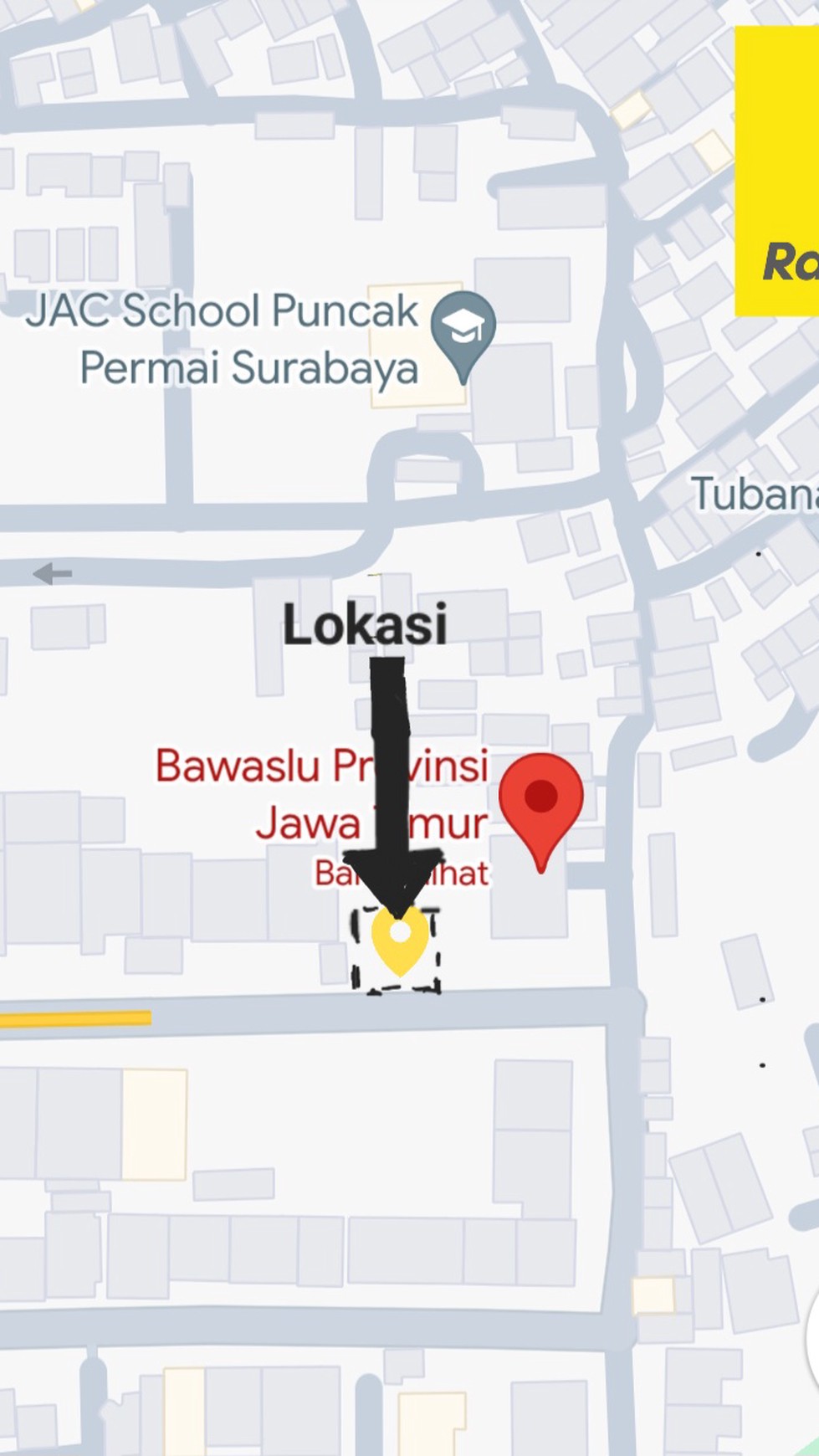 Dijual 940 m2 Tanah di Jalan Puncak Permai Utara - Sukomanunggal - Row Jalan 4 Mobil cocok buat Segala Usaha 