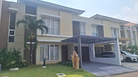 Rumah modern 2 lantai semi Furnished, nego  di JGC Jakarta Timur