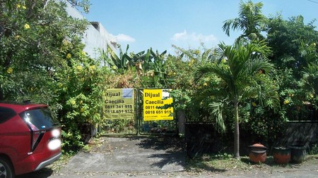 Tanah di Klampis Aji Tengah Surabaya Timur, Luas 12 x 25 m2, SHM, Hadap Timur, Siap Bangun !!!