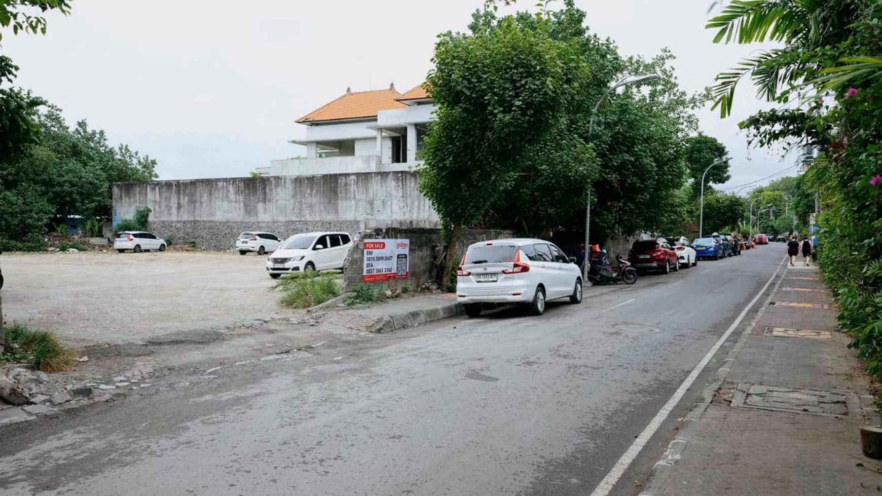 Dijual Sebidang tanah di Beachfront, Kuta, Bali