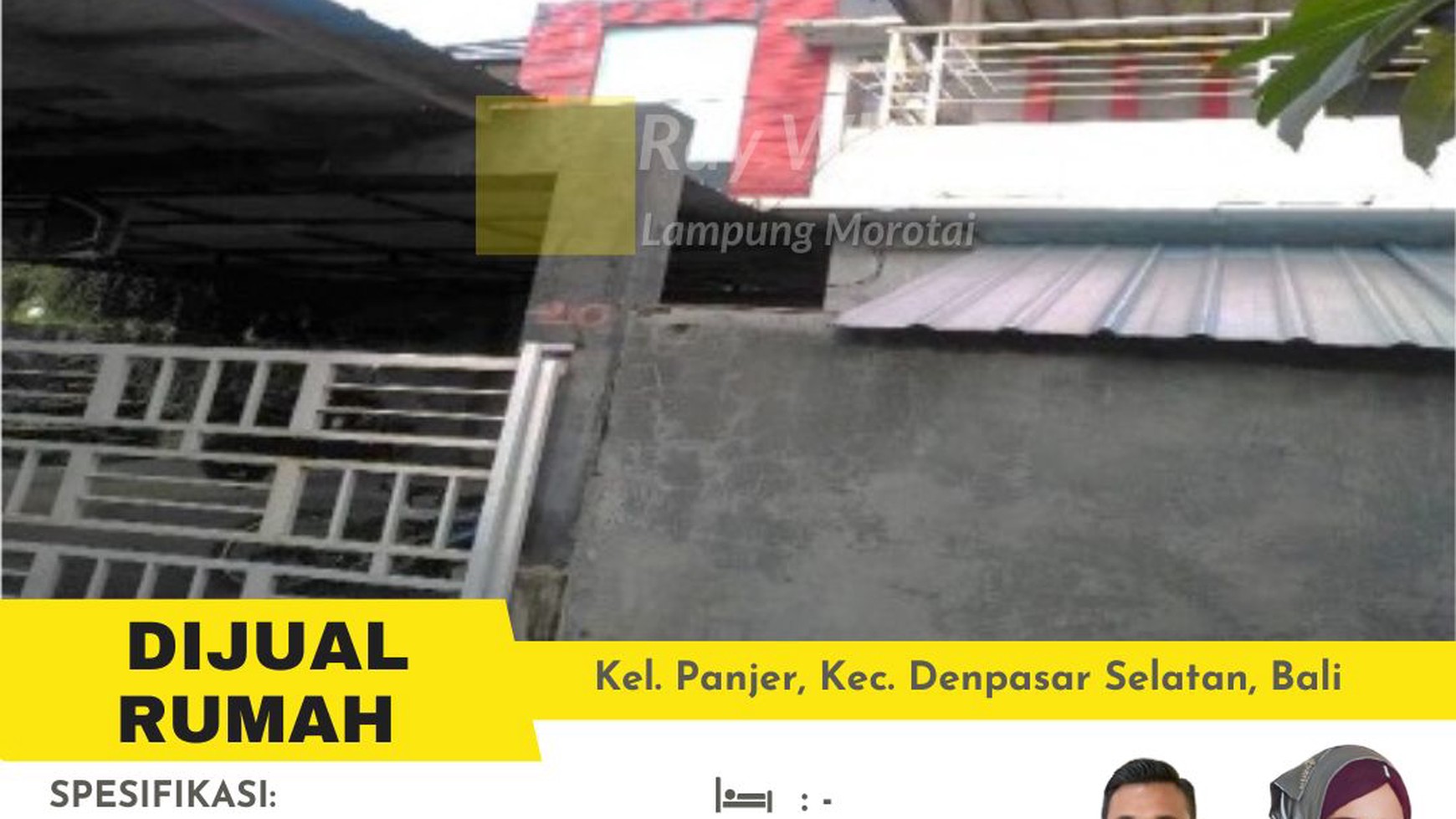 Dijual Rumah di Panjer, Denpasar Selatan, Bali