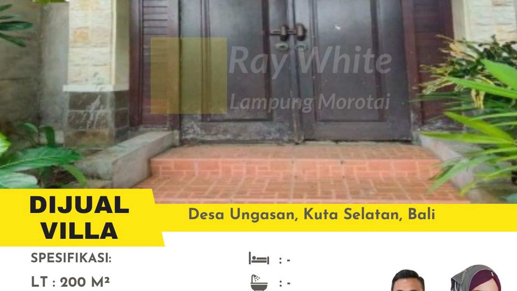 Dijual Villa Murah di Ungasan, kuta selatan, Bali