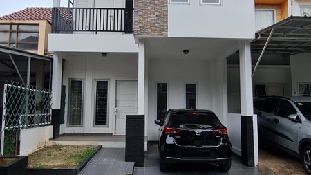 Rumah Siap Huni dengan Desain Minimalis Modern dan Asri @Bintaro