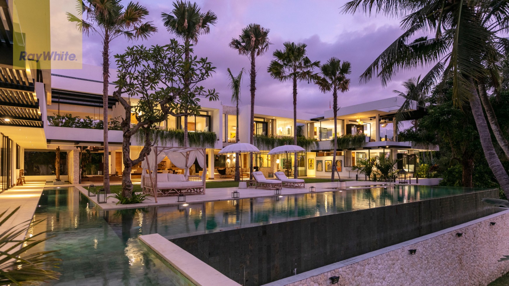 A Dramatic Tropical-State-of-Mind Luxurious Designer Villa