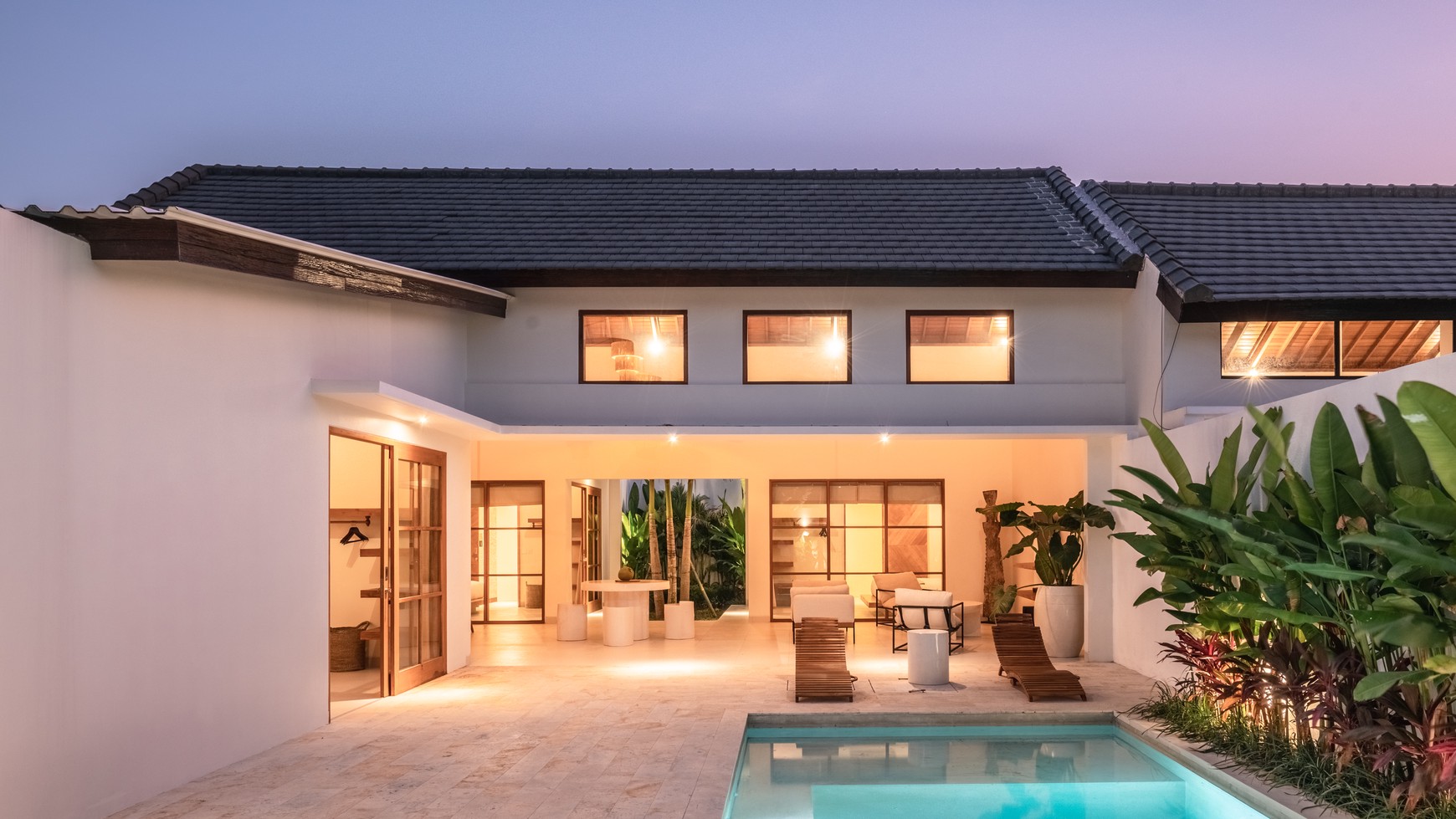 Luxurious Villa modern Leasehold 1 Floor In Heart of Canggu