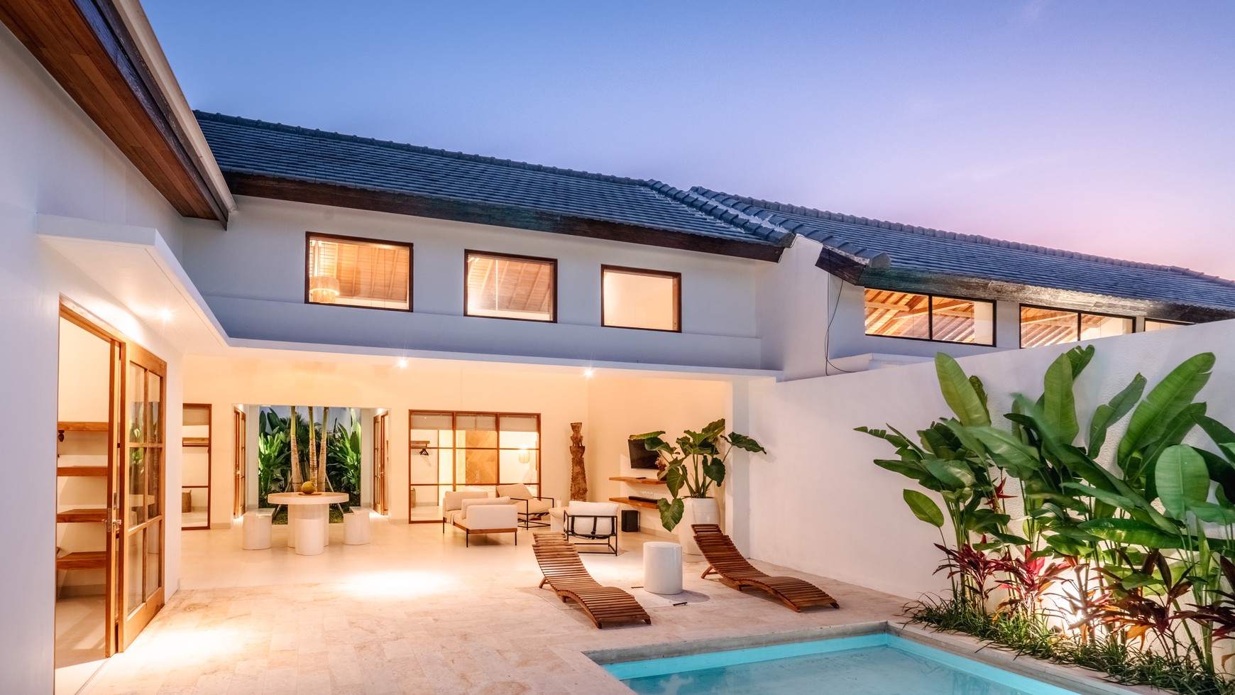 Luxurious Villa modern Leasehold 1 Floor In Heart of Canggu