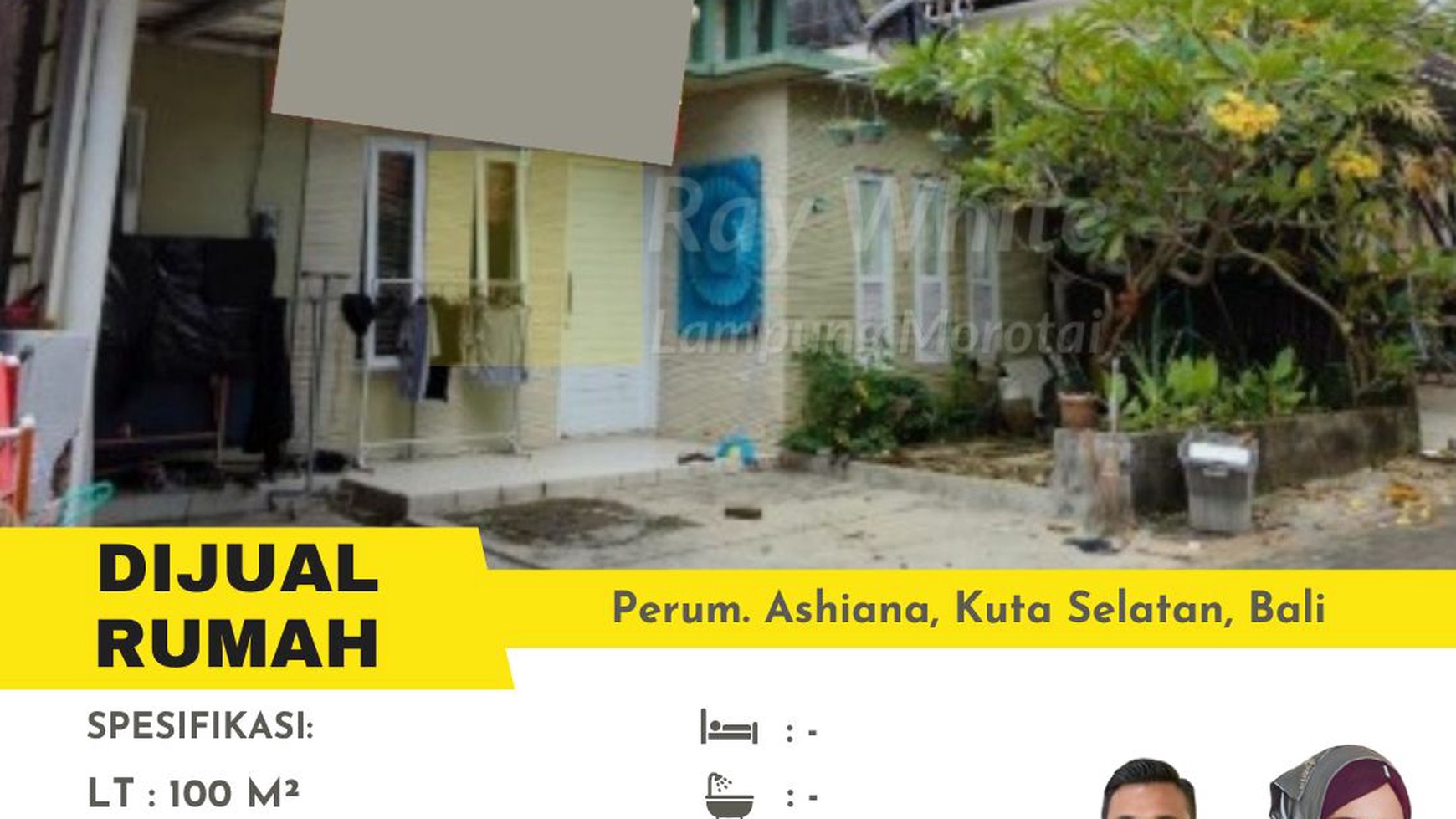 Dijual rumah minimalis di kuta selatan, bali