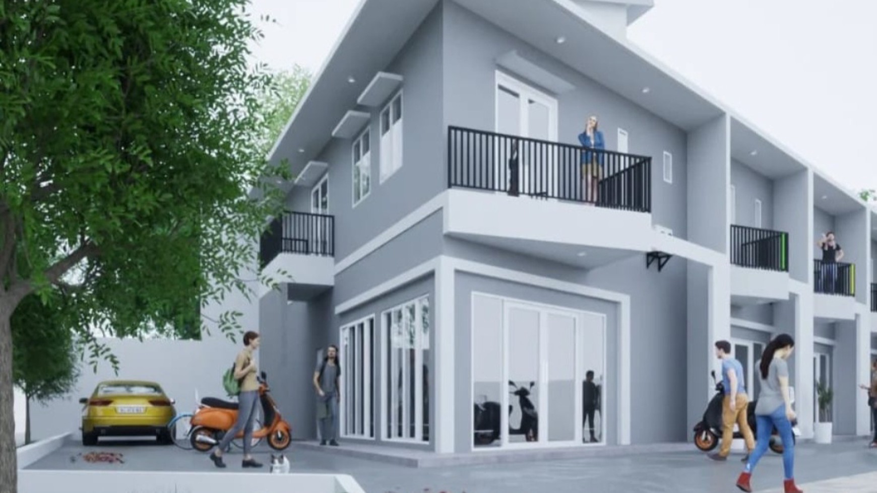 Rumah Hitung Tanah Area Cipete