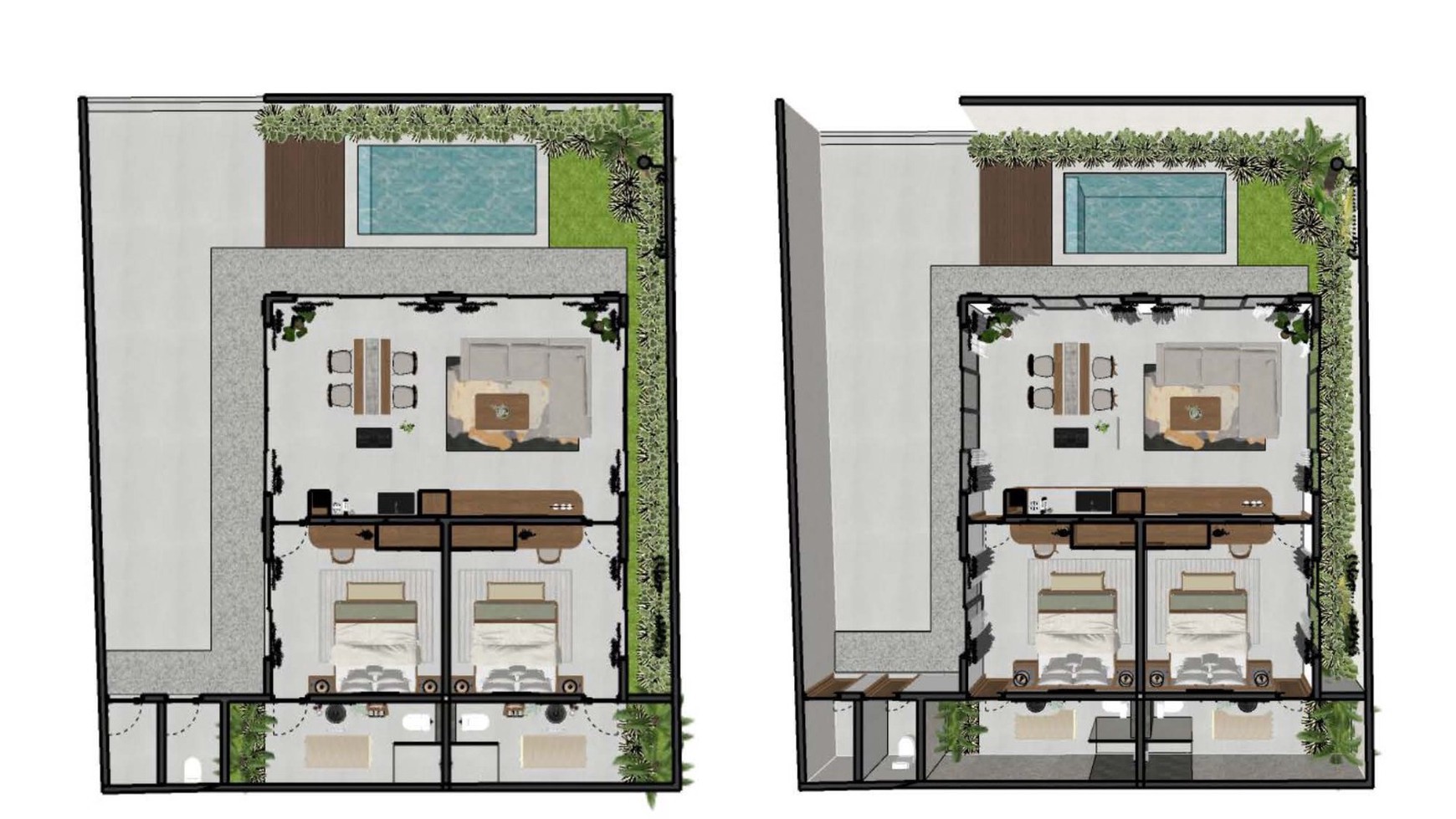 Rumah Hitung Tanah Area Cipete