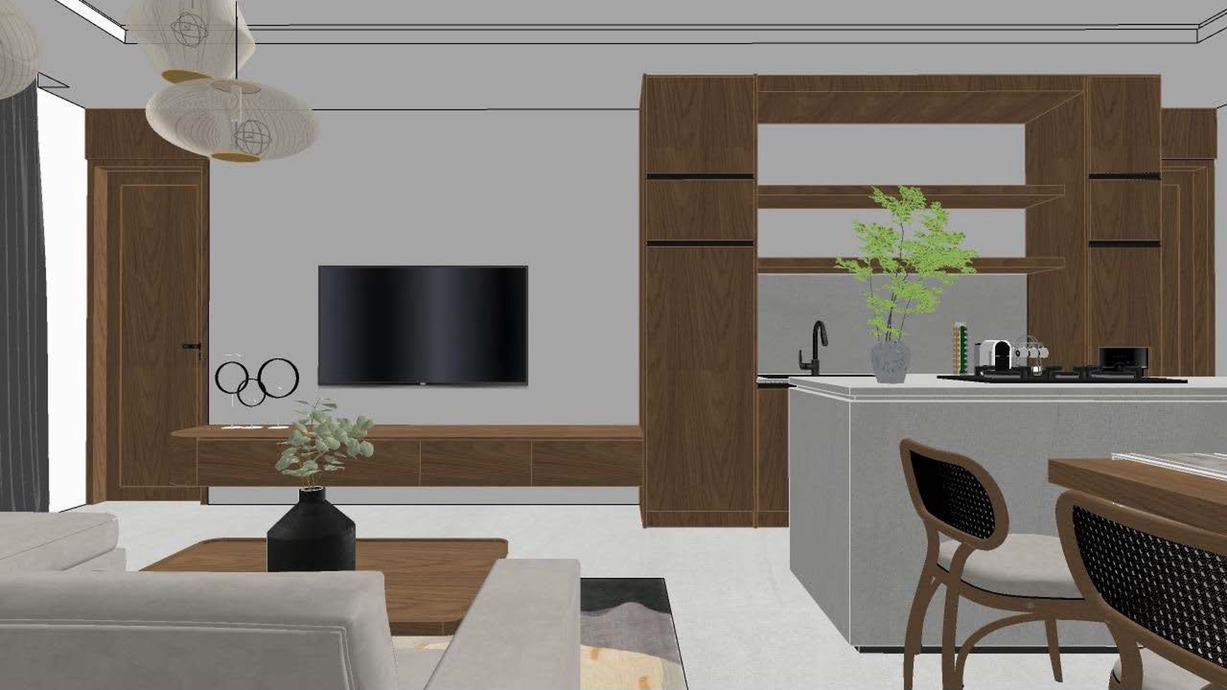 Rumah Hitung Tanah Area Cipete