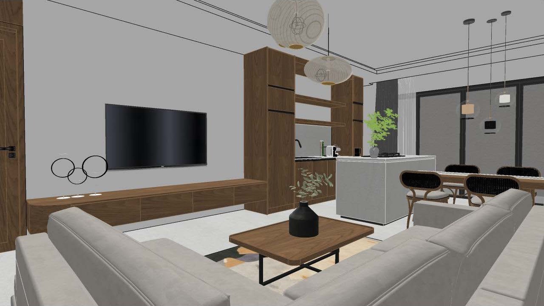 Rumah Hitung Tanah Area Cipete