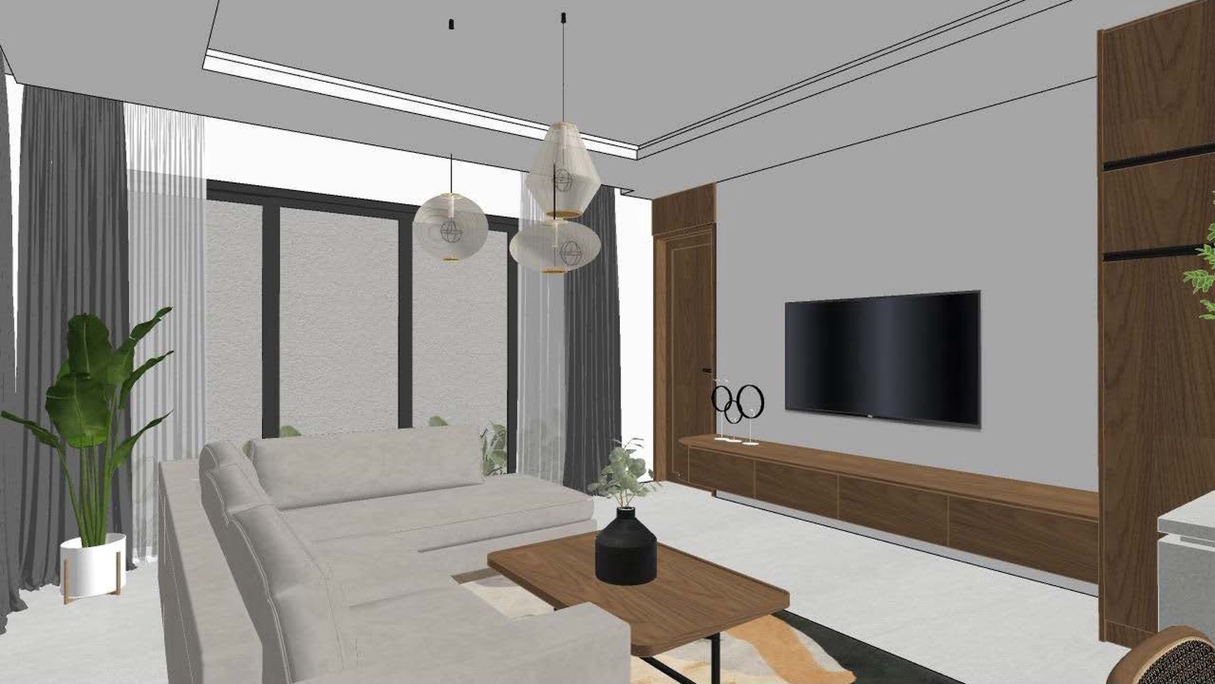 Rumah Hitung Tanah Area Cipete