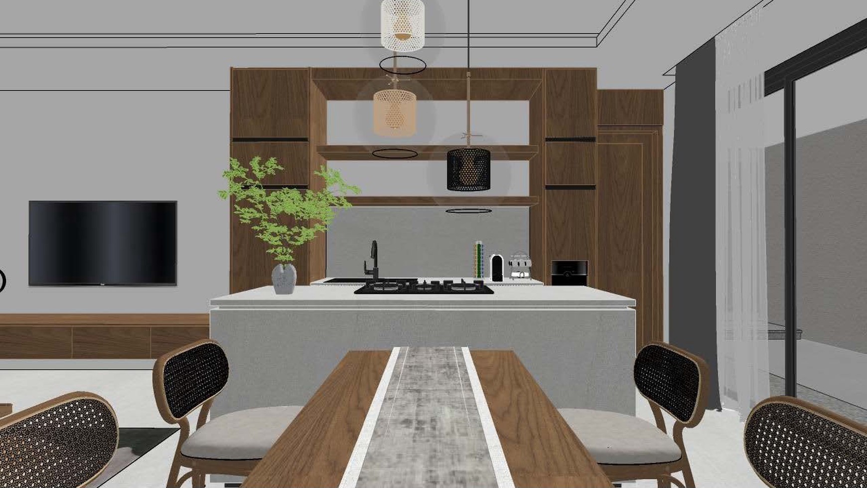 Rumah Hitung Tanah Area Cipete