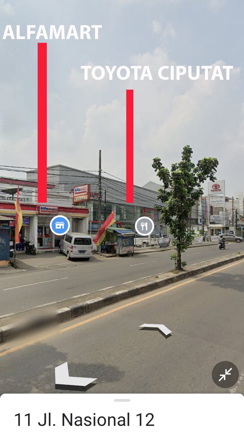 Rumah Hitung Tanah Area Cipete