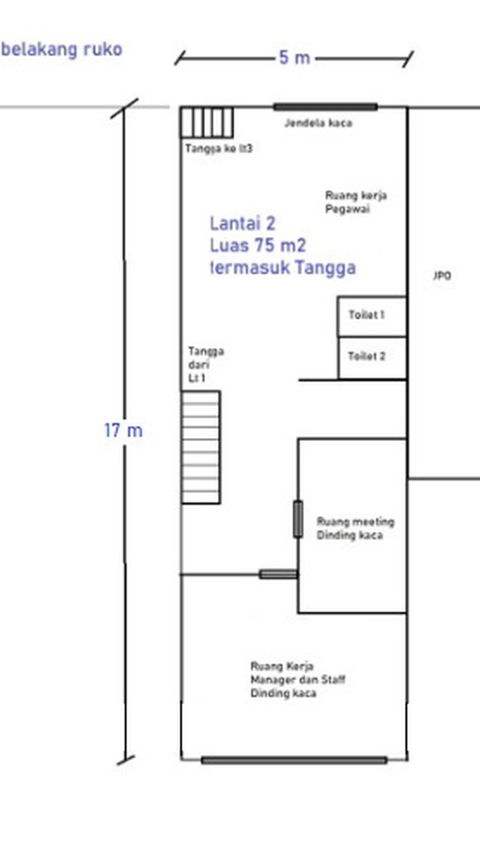 Disewakan Ruko di Sektor 1-1 Griya Loka  BSD Tangerang Selatan