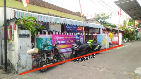 Tanah Bonus Bangunan Cocok Untuk Homestay Lokasi Dekat Tugu Yogyakarta