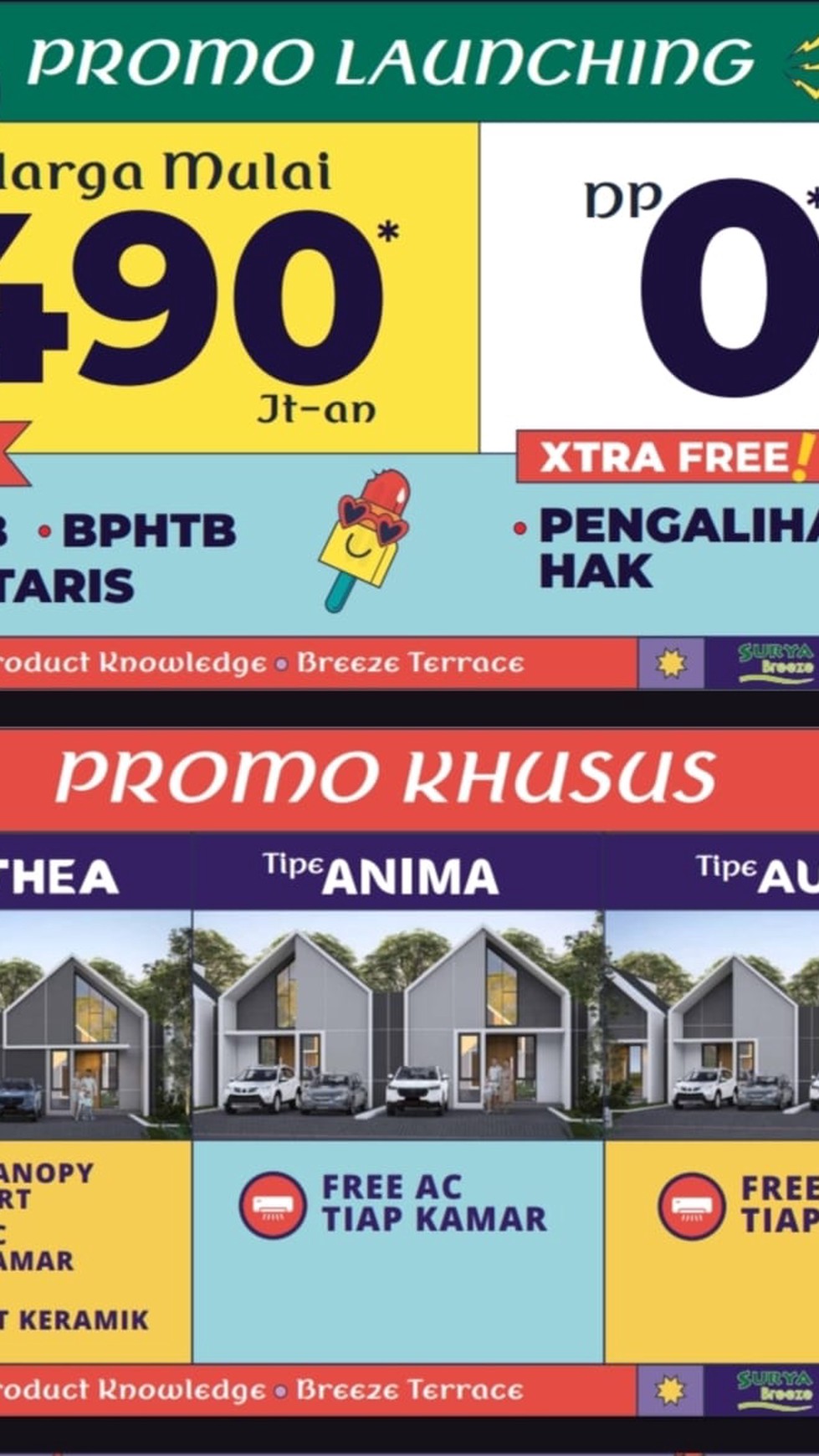 Rumah Murah Cluster Favorite