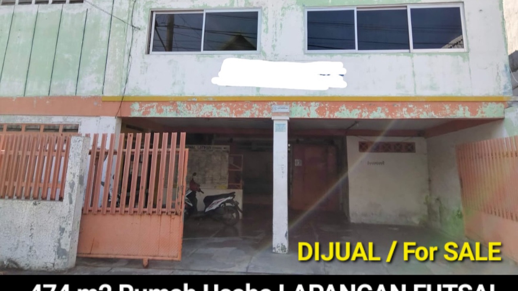 Dijual Rumah Usaha Sewa Lapangan FUTSAL di Jl.Tangkis Turi - Simomulyo - Sukomanunggal dekat TOL banyuurip 