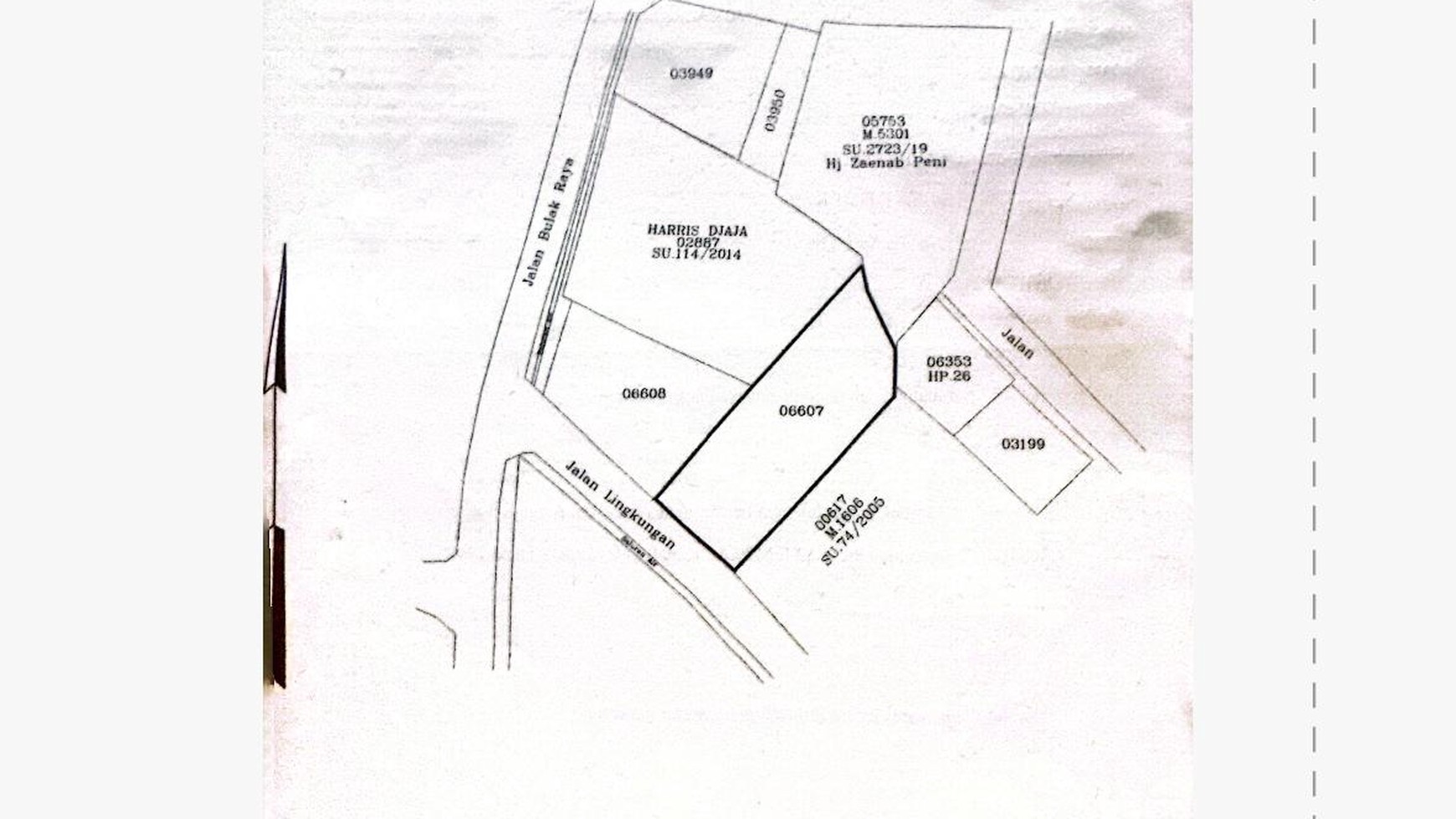 Rumah Hitung Tanah Area Cipete