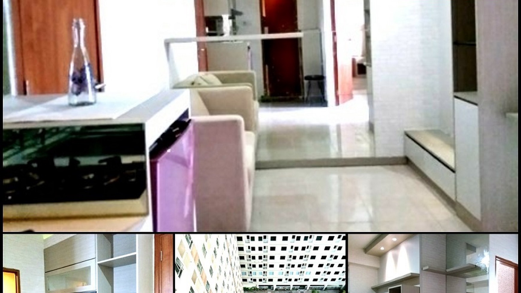 Apartemen Titanium Square Jual Cepat 2BR Fully Furnished, 450Jt nego sampai DEAL.