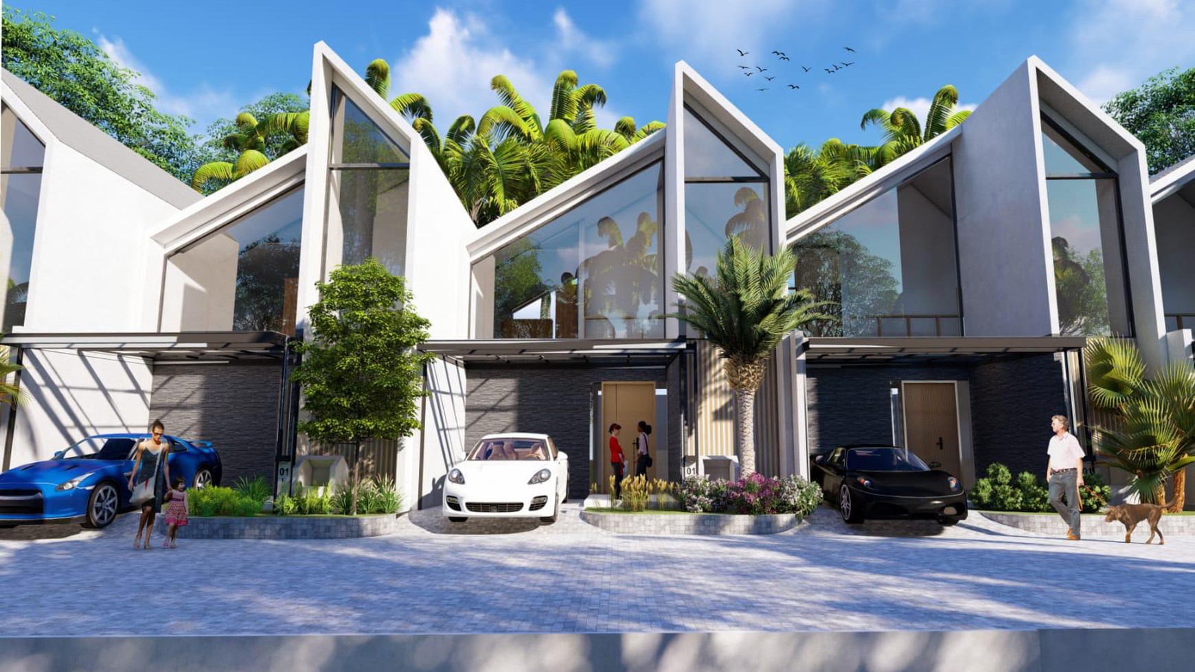 Brand New 3 Bedrooms In Seminyak Area