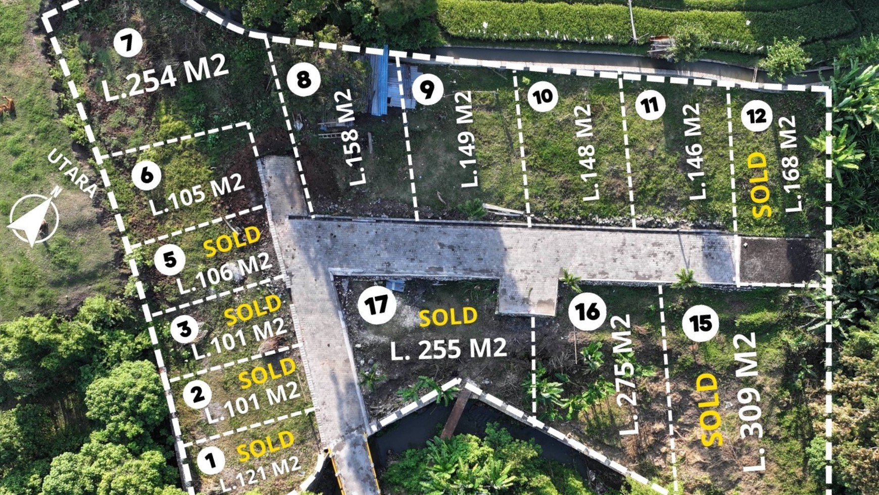 Freehold - Premium Land Available for Sale In Canggu