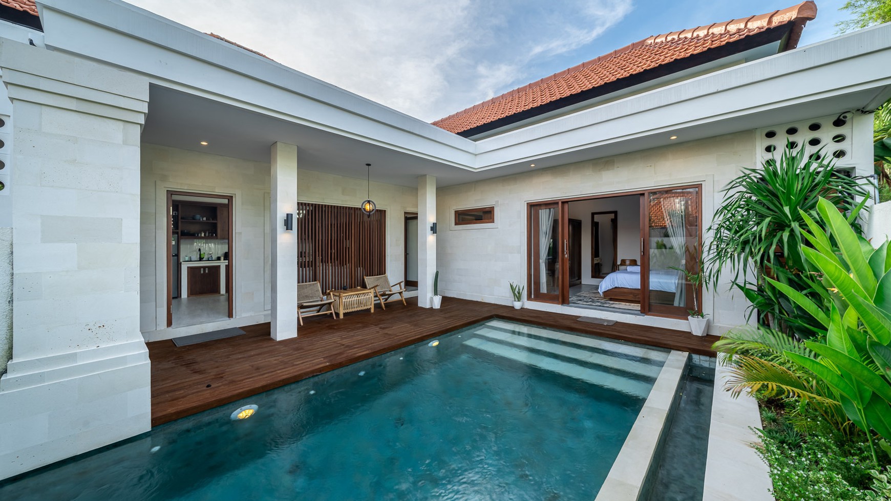 Yearly Rental - Spacious 3 Bedroom Villa with Private Pool in Pantai Berawa, Canggu